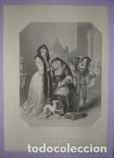 Arte: ESPA&Ntilde;A. LA CARTA INTERCEPTADA. Costumbres del Universo Pa. 3. Barcelona, Alou Hmnos. c.1865