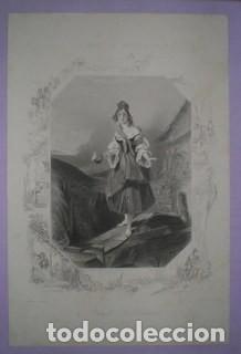 Arte: PORTUGAL. LA LABRADORA. COSTUMBRES DEL UNIVERSO PA. 35. BARCELONA, ALOU HMNOS. C.1865