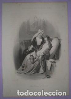 Arte: LA HERMANA DE CARIDAD. COSTUMBRES DEL UNIVERSO PA. 44. BARCELONA, ALOU HMNOS. C.1865