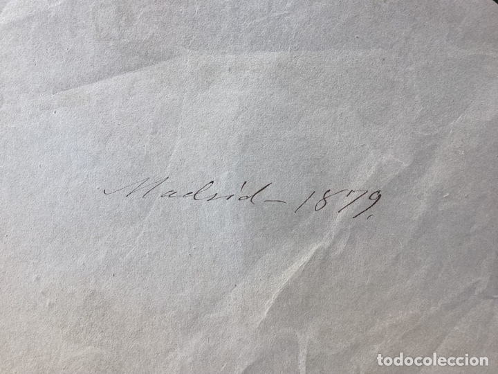 Arte: Grabado Madrid a&ntilde;o 1879 - Foto 6