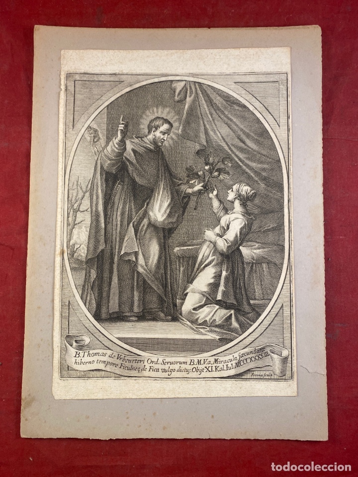 Arte: GRABADO B. THOMAS DE VRBEUETERI - Foto 1