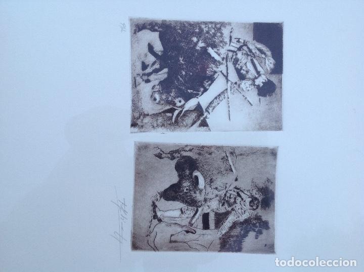 Arte: Grabado doble al aguafuerte. P.A. - Foto 2