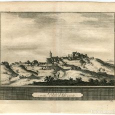 Arte: SEVILLA. PALACIOS. GRABADO POR PIETER VAN DER AA, 1715.. Lote 361691665