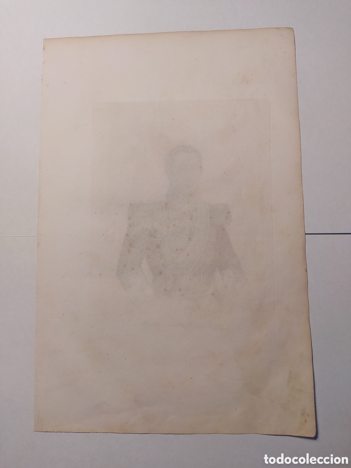 Arte: GRABADO EL GENERAL D. GER&Oacute;NIMO VALD&Eacute;S - PANORAMA ESPA&Ntilde;OL - Foto 3