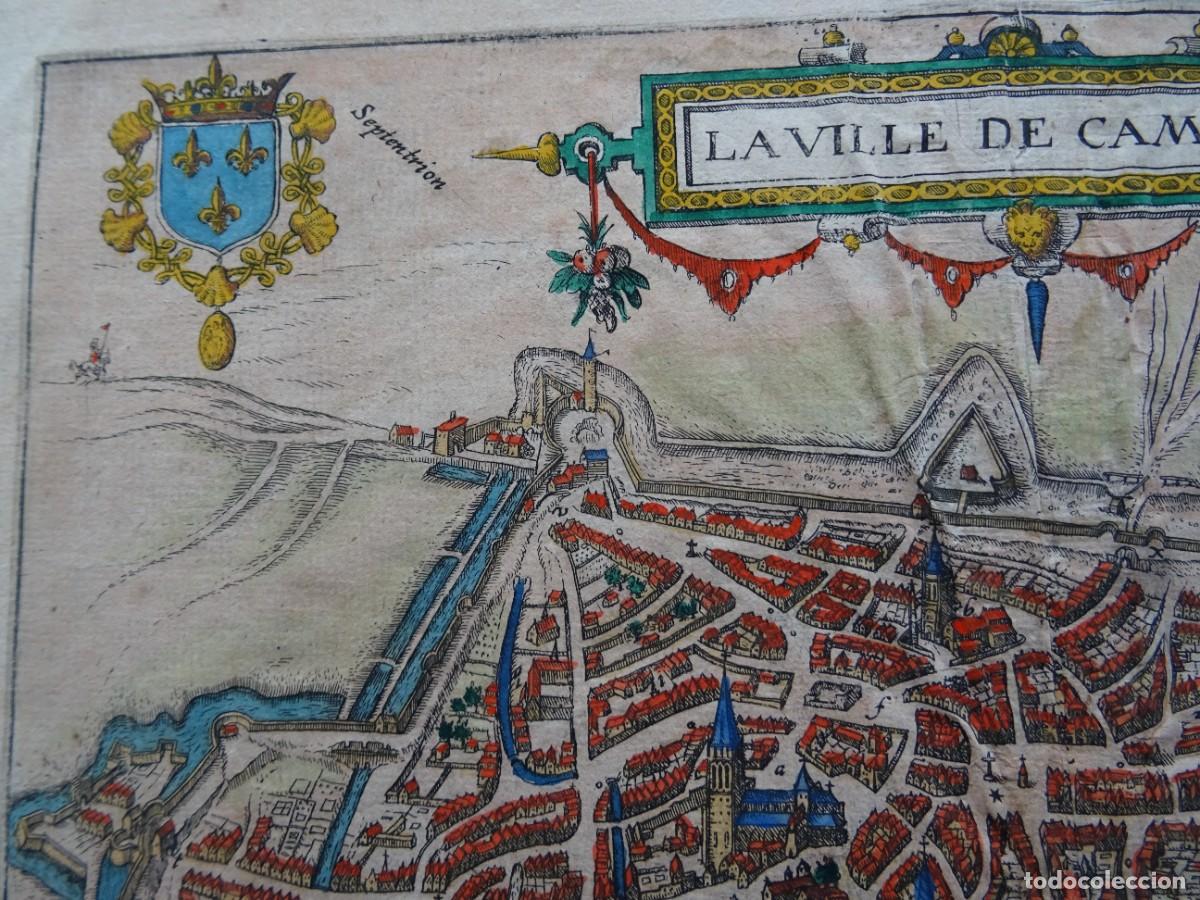 Arte: Hogenberg Braun La Ville de Cambray - Foto 2