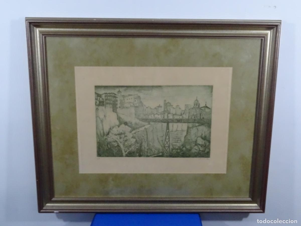 Arte: GRAN GRABADO DE DIMITRI PAPAGEORGUIU. P/A CUENCA. - Foto 1