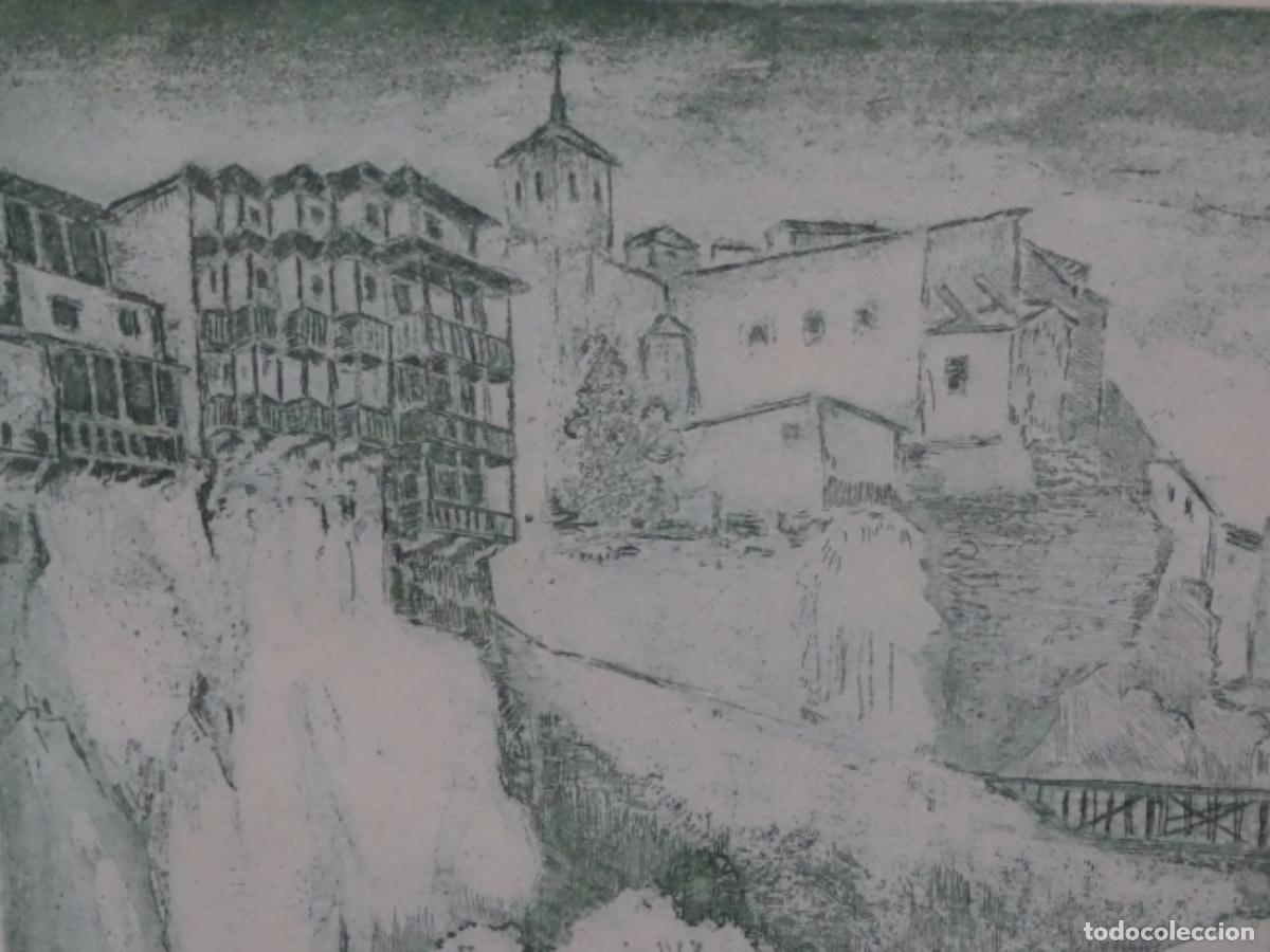 Arte: GRAN GRABADO DE DIMITRI PAPAGEORGUIU. P/A CUENCA. - Foto 4