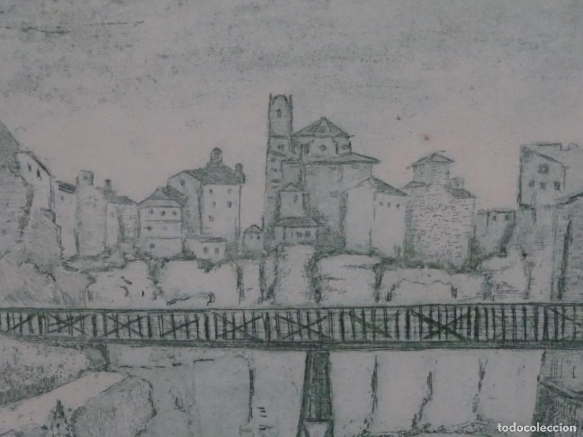 Arte: GRAN GRABADO DE DIMITRI PAPAGEORGUIU. P/A CUENCA. - Foto 5