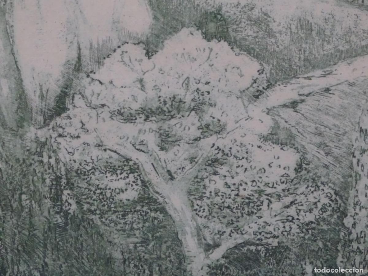Arte: GRAN GRABADO DE DIMITRI PAPAGEORGUIU. P/A CUENCA. - Foto 8