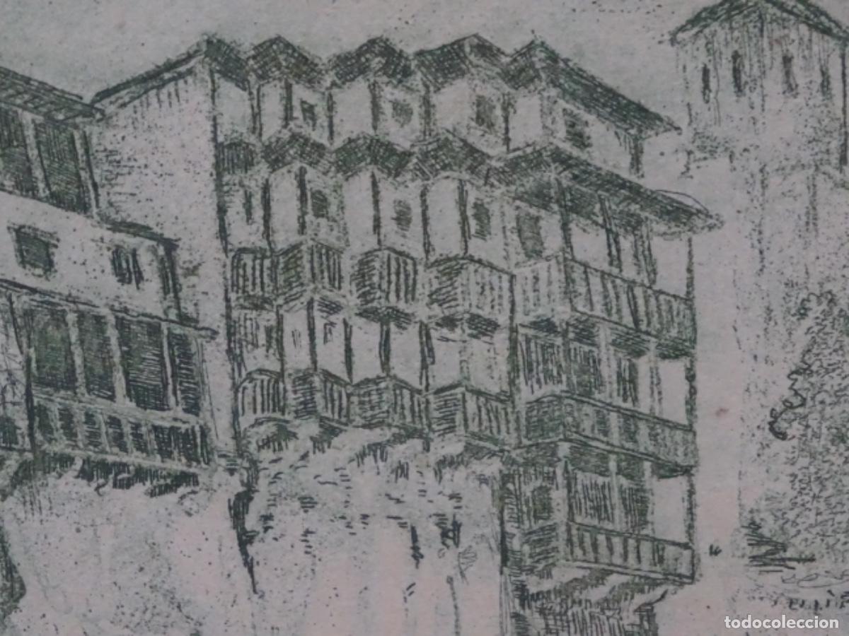 Arte: GRAN GRABADO DE DIMITRI PAPAGEORGUIU. P/A CUENCA. - Foto 10