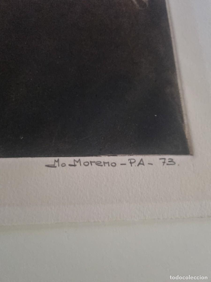 Arte: GRABADO M.MORENO PRUEBA DE AUTOR . 73 - Foto 2