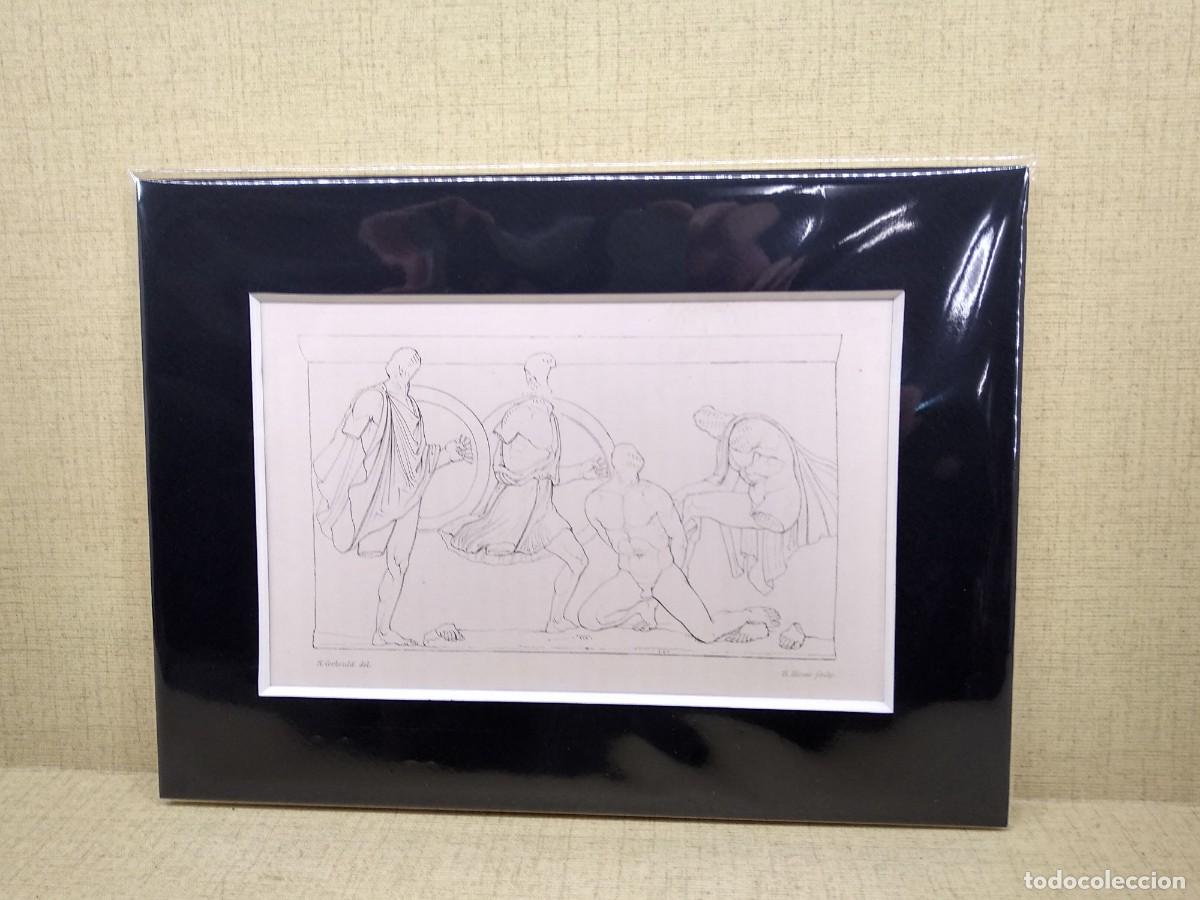 Art: Guerreros y personajes, Ancient marbles British Museum 1841, Part IX, Plancha XII, mitolog&iacute;a