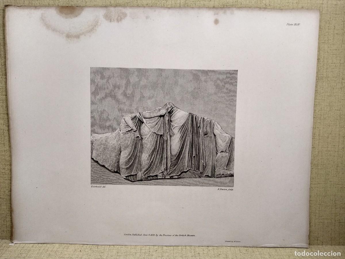 Arte: Varias figuras, Ancient marbles British Museum 1839 Part VIII, Plancha XLIV