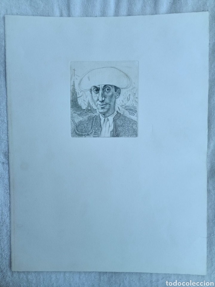 Arte: Magn&iacute;fico grabado de Valent&iacute;n Kovatchev - Foto 1