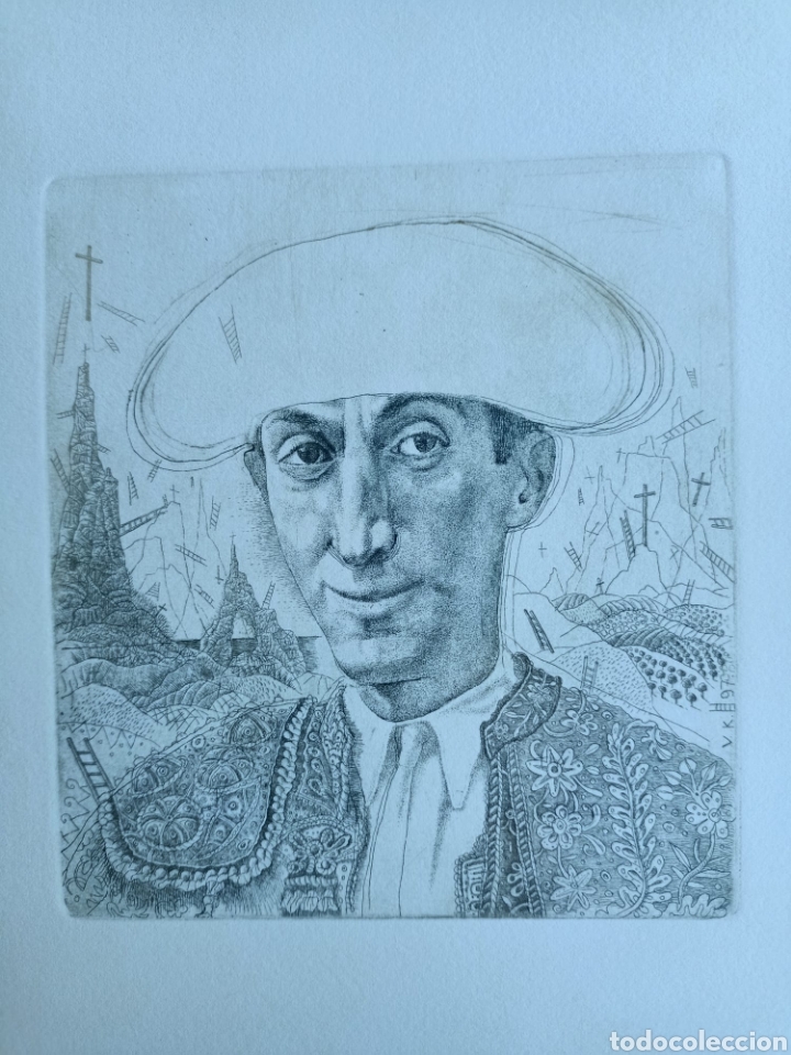Arte: Magn&iacute;fico grabado de Valent&iacute;n Kovatchev - Foto 2