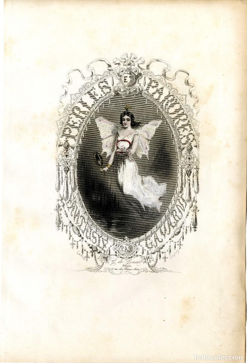 Arte: Gavarni. Perles et parures. 1850 - Foto 1