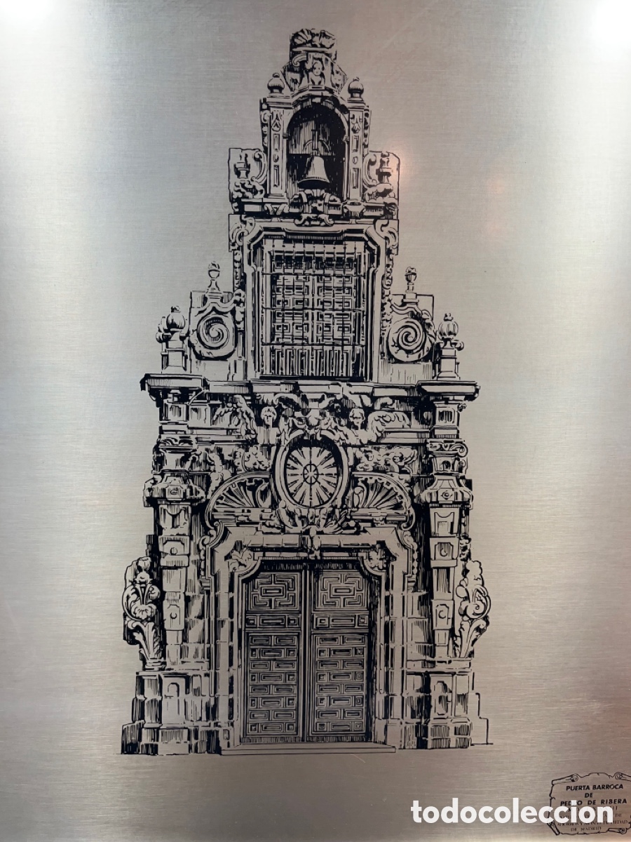 Arte: CUADRO CON GRABADO EN METAL - Foto 2