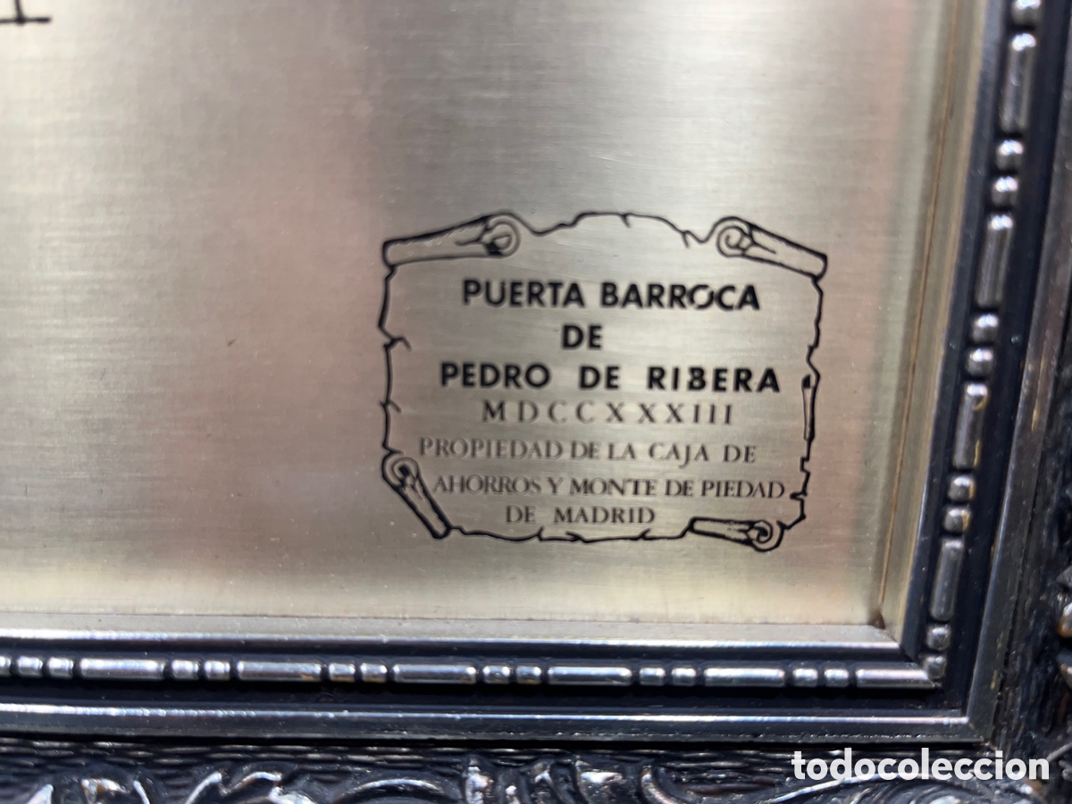 Arte: CUADRO CON GRABADO EN METAL - Foto 3