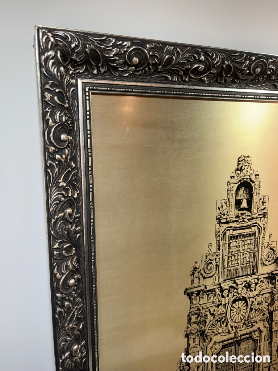 Arte: CUADRO CON GRABADO EN METAL - Foto 5