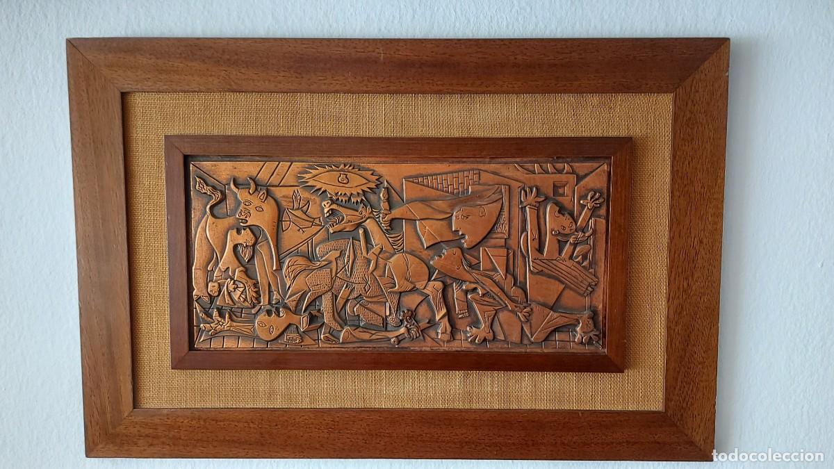 Arte: CUADRO GUERNICA EN COBRE - Foto 1