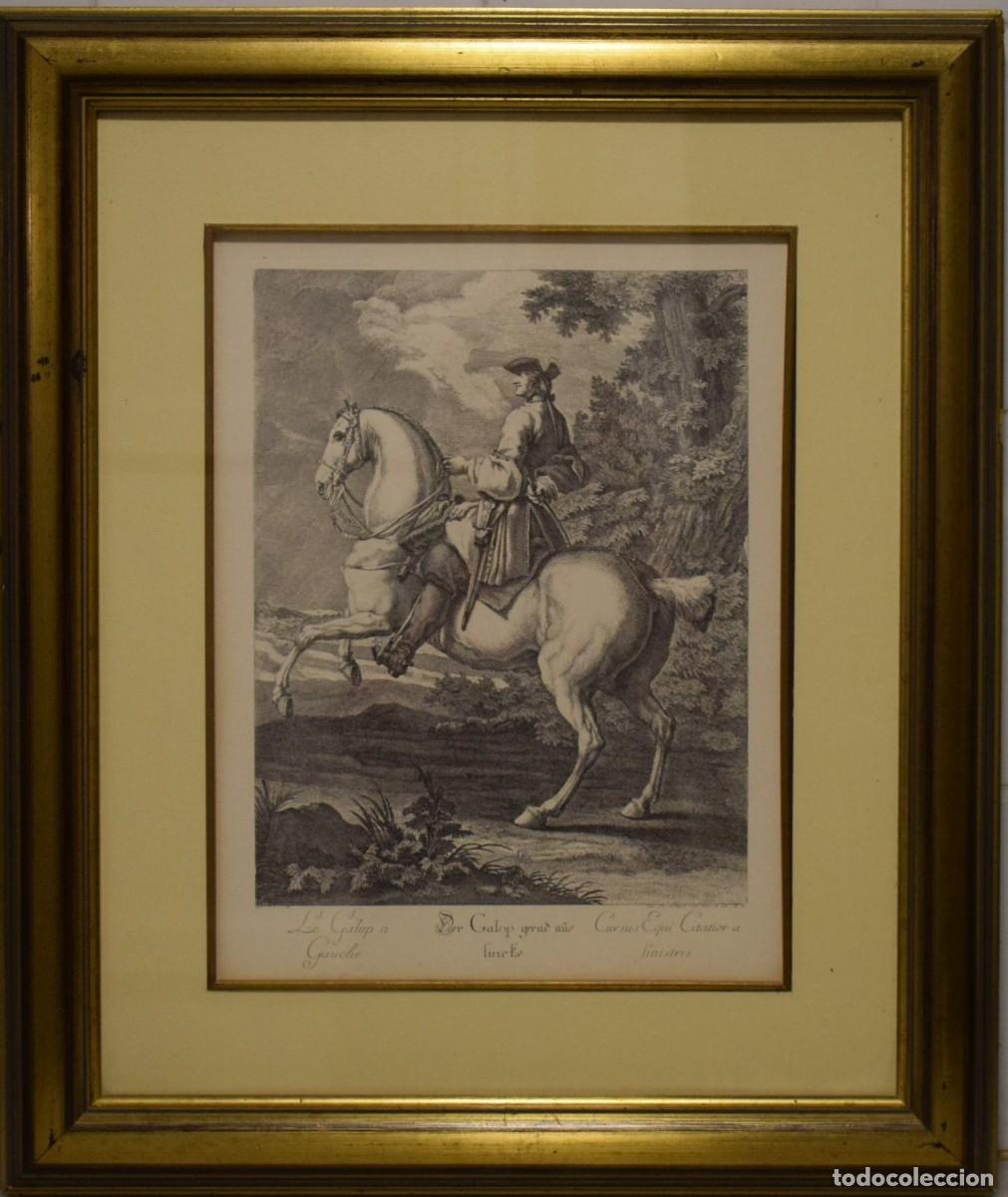 Arte: Dos grabados de caballos y jinetes - Foto 7