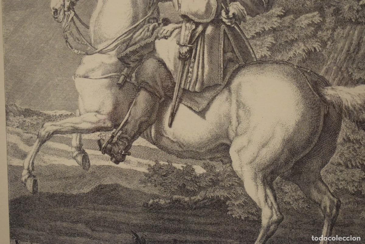 Arte: Dos grabados de caballos y jinetes - Foto 4