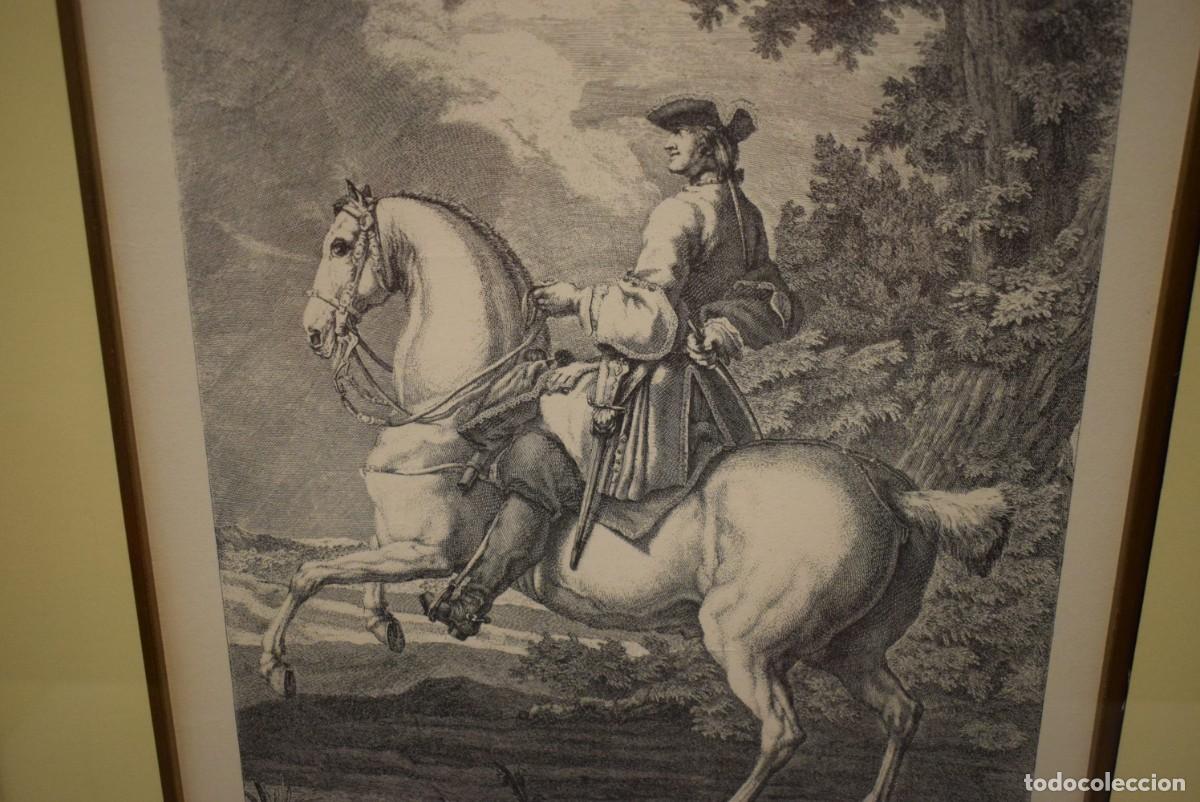 Arte: Dos grabados de caballos y jinetes - Foto 6