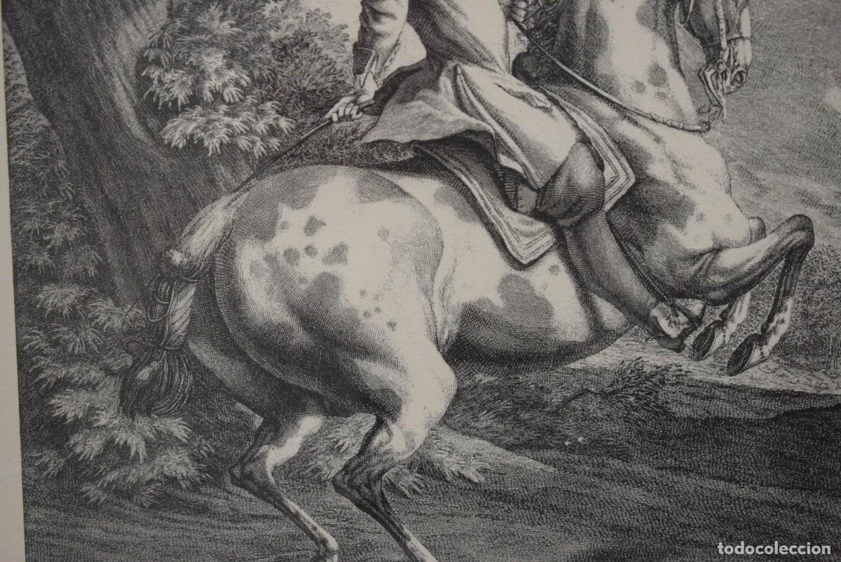 Arte: Dos grabados de caballos y jinetes - Foto 12