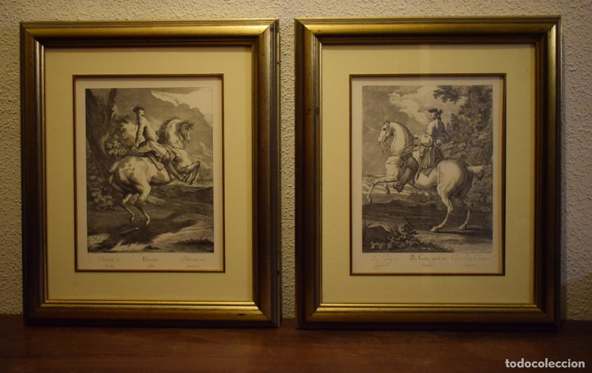 Arte: Dos grabados de caballos y jinetes - Foto 15