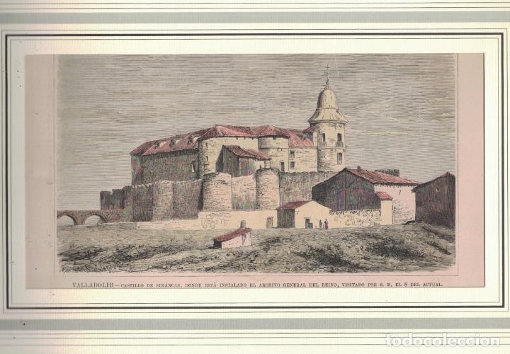 Kunst: VALLADOLID. Castillo de Simancas, donde est&aacute; instalado el Archivo General del Reino. - AA.VV.