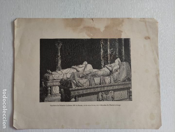 Arte: Sepulcros de Federico Guillermo III de Prusia y de la reina Luisa, en el Mausoleo de Charlottemburgo