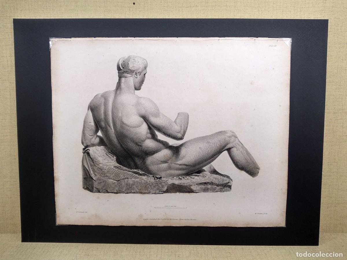Art: Hercules, Ancient marbles, The British Museum 1828, Parte VI, Plancha IV, mitologia