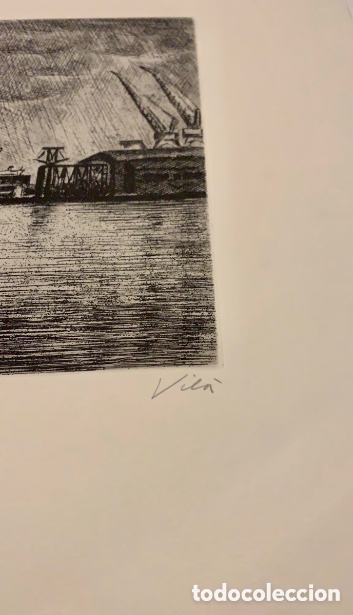 Arte: LITOGRAFIA MIQUEL VIL&Aacute; - Foto 2