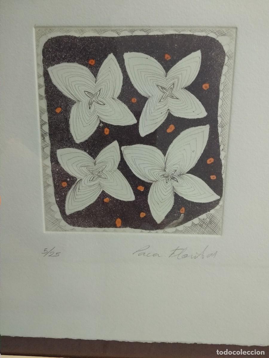 Arte: GRABADO. FLORES - Foto 2