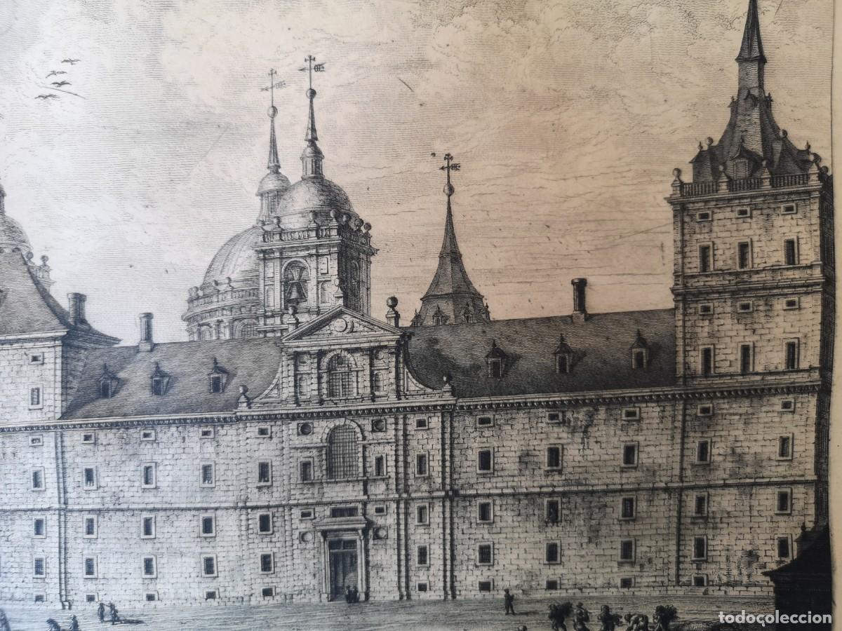 Arte: GRABADO DEL ESCORIAL AUTOR TOM&Aacute;S L&Oacute;PEZ ENGUIDANOS - Foto 2