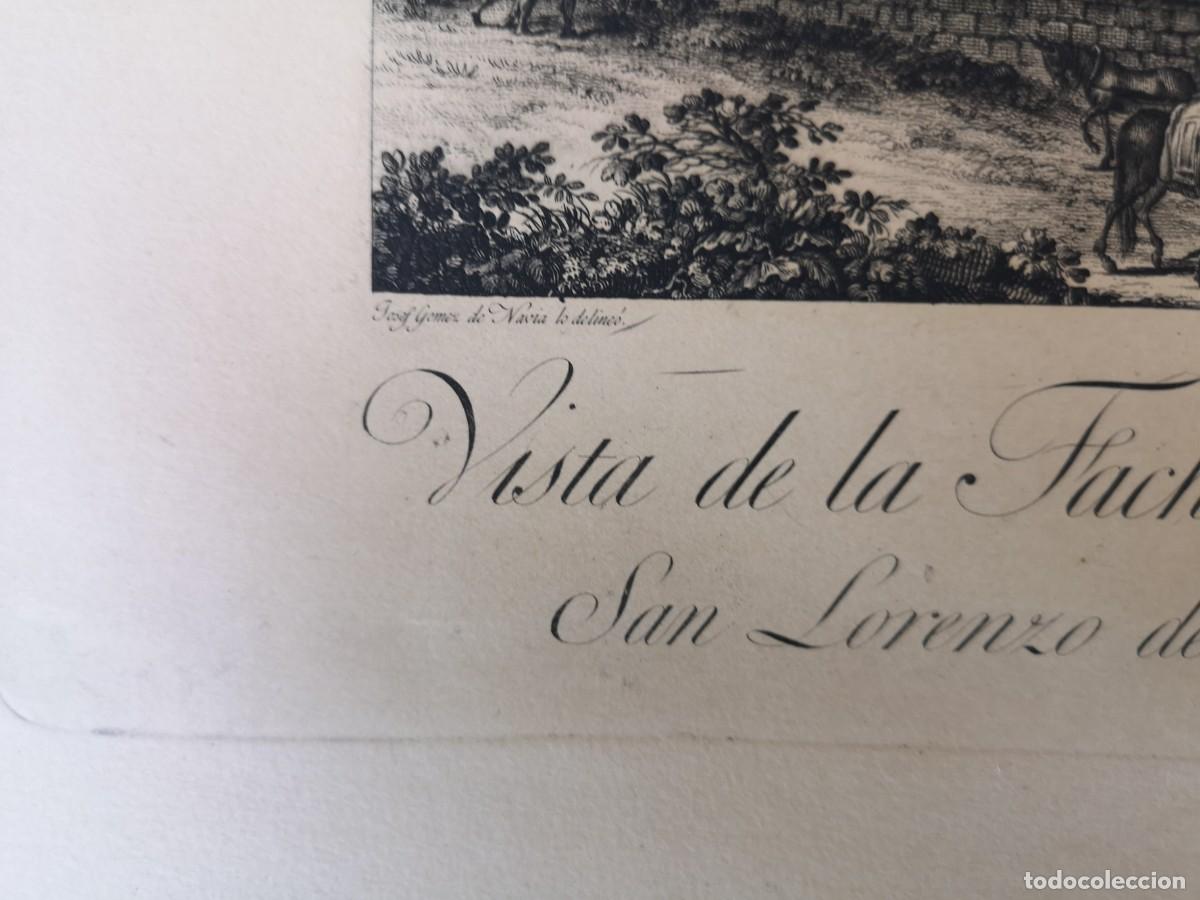 Arte: GRABADO DEL ESCORIAL AUTOR TOM&Aacute;S L&Oacute;PEZ ENGUIDANOS - Foto 3