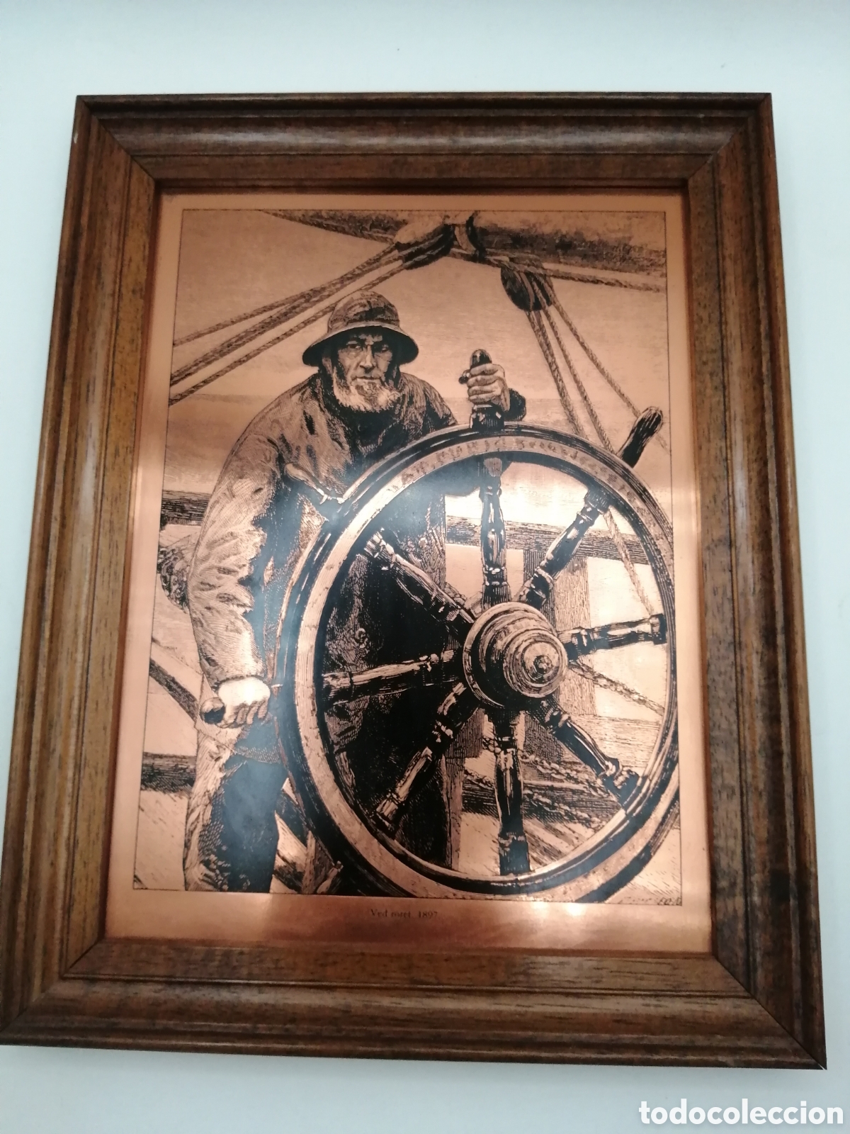 Arte: Gravado sobre placa de cobre. Etchmaster Original, England - Foto 3