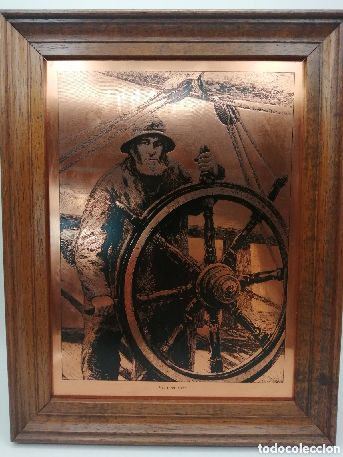 Arte: Gravado sobre placa de cobre. Etchmaster Original, England - Foto 4