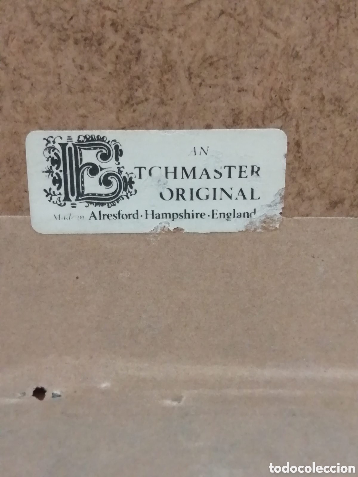 Arte: Gravado sobre placa de cobre. Etchmaster Original, England - Foto 8