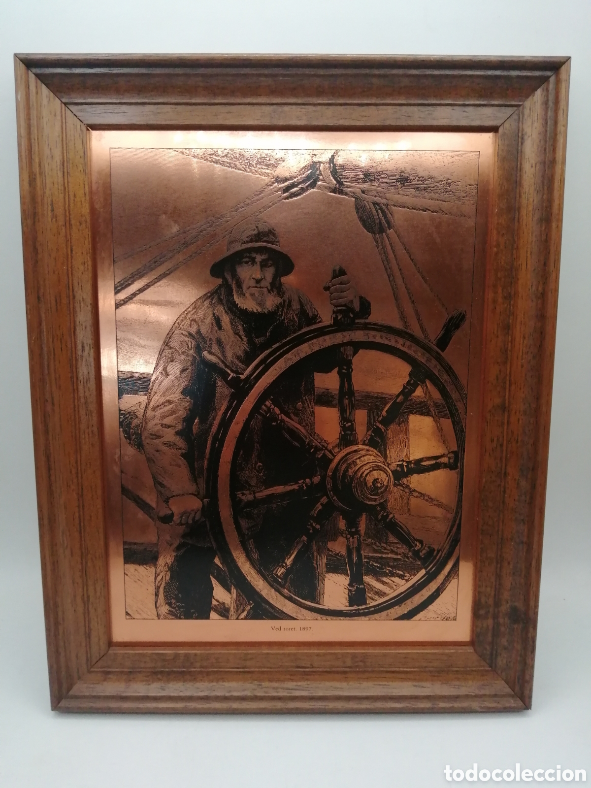Arte: Gravado sobre placa de cobre. Etchmaster Original, England - Foto 1