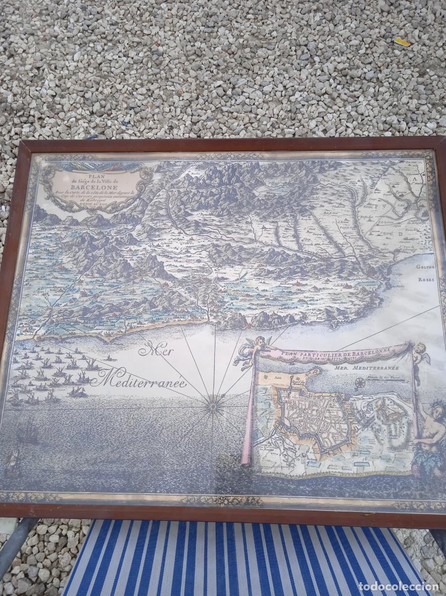 Arte: Mapa.antigup coloreado del 1698 - Foto 1