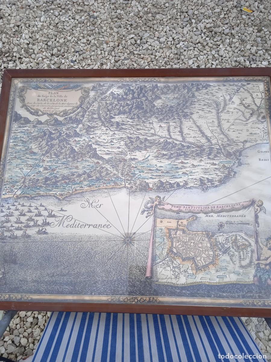 Arte: Mapa.antigup coloreado del 1698 - Foto 2