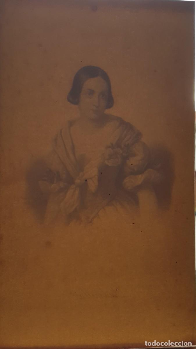 Arte: Grabado antiguo &rdquo;Ludmilla&rdquo; - Foto 6