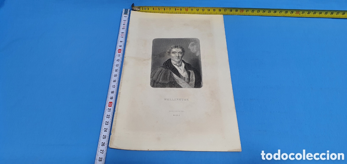 Arte: GRABADO WELLINGTON , GASPAR Y ROIG EDITORES, MADRID
