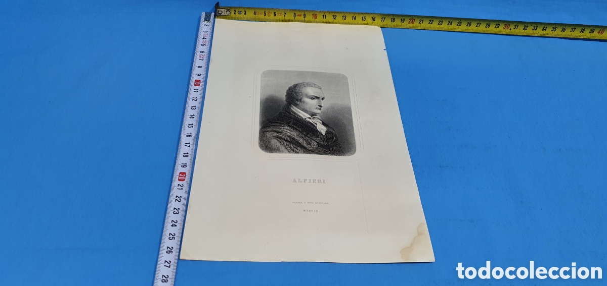 Arte: GRABADO ALFIERI , GASPAR Y ROIG EDITORES, MADRID