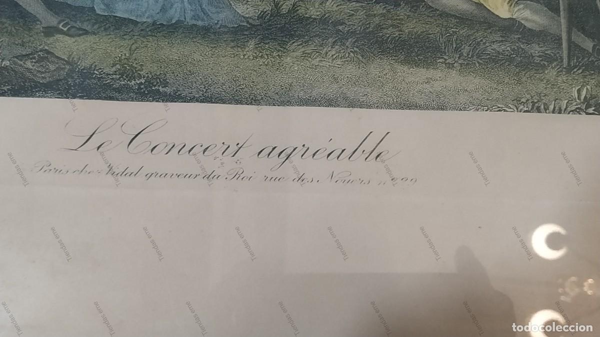Arte: GRABADO FRANC&Eacute;S ENMARCADO - Foto 3