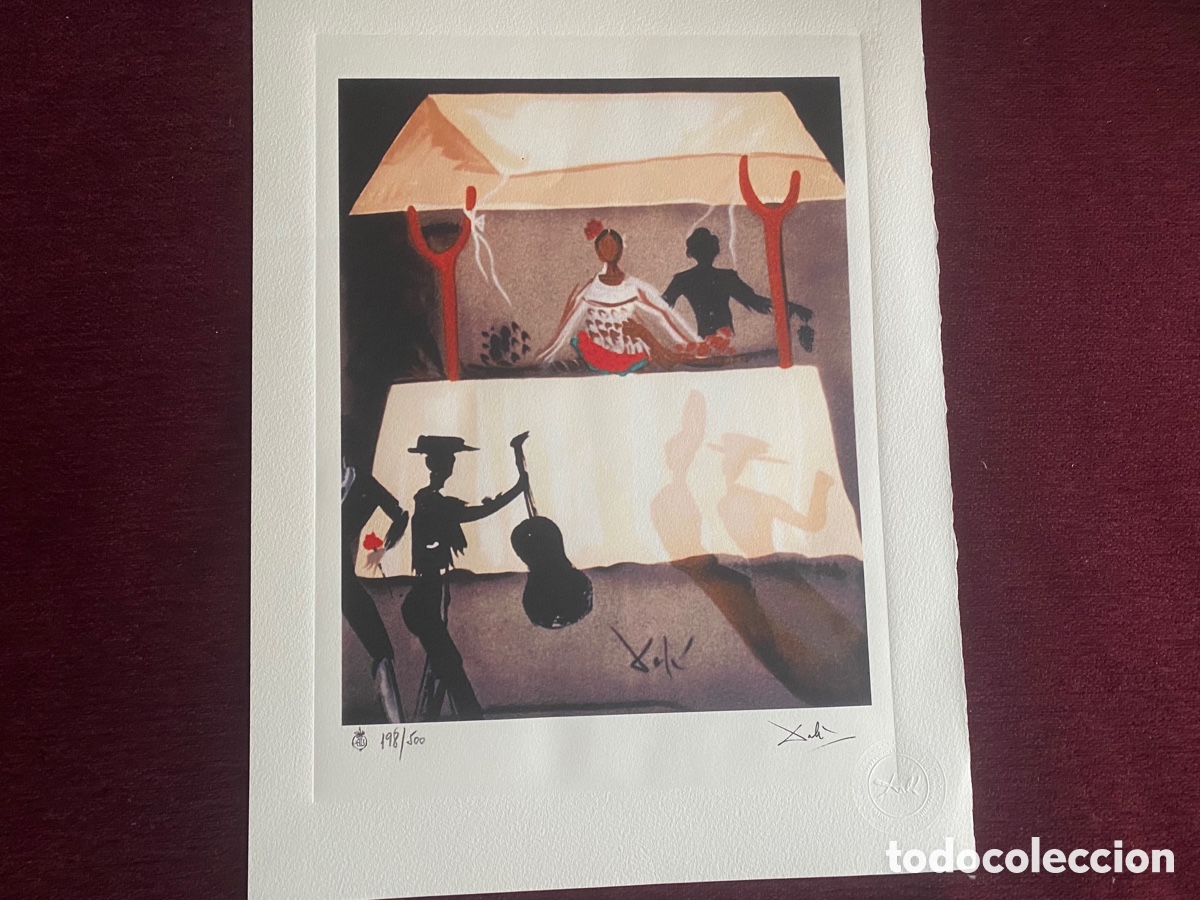 Arte: Grabado de Salvador Dal&iacute; - Foto 1