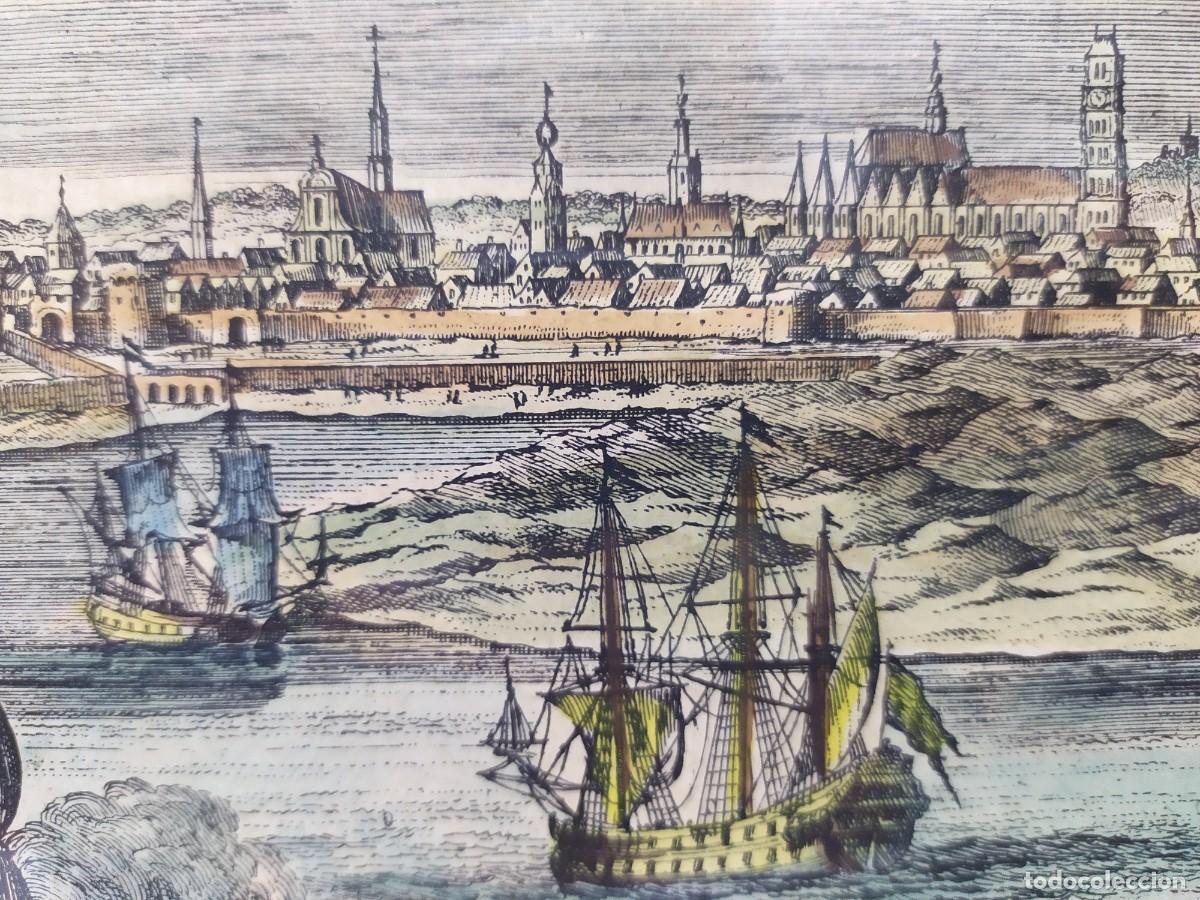 Arte: GRABADO DE LA CIUDAD DE DUINKERKEN - Foto 4