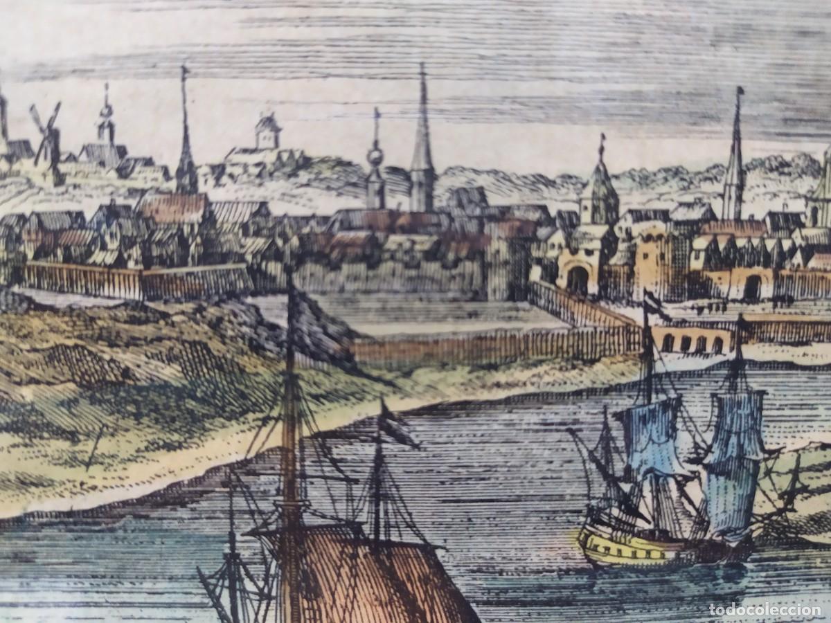 Arte: GRABADO DE LA CIUDAD DE DUINKERKEN - Foto 5