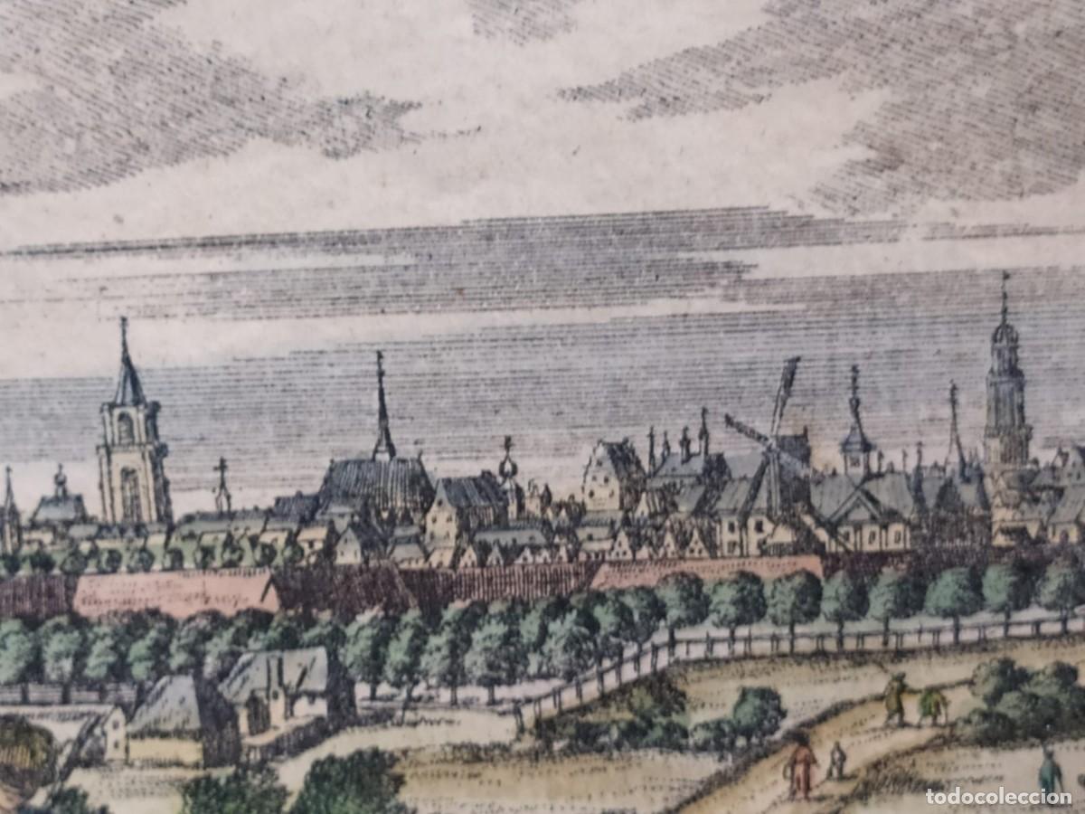 Arte: GRABADO DE LA CIUDAD DE LEEWARDEN - Foto 4